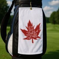 It's Fall Y'all Nature Lover Golf Towel thumb 2