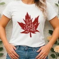 It's Fall Y'all Nature Lover Women's T-Shirt thumb 2