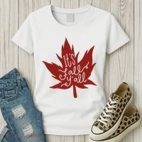 It's Fall Y'all Nature Lover Women's T-Shirt thumb 3