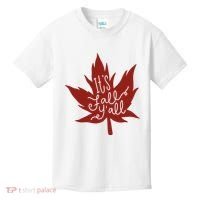 It's Fall Y'all Nature Lover Kids T-Shirt thumb 0