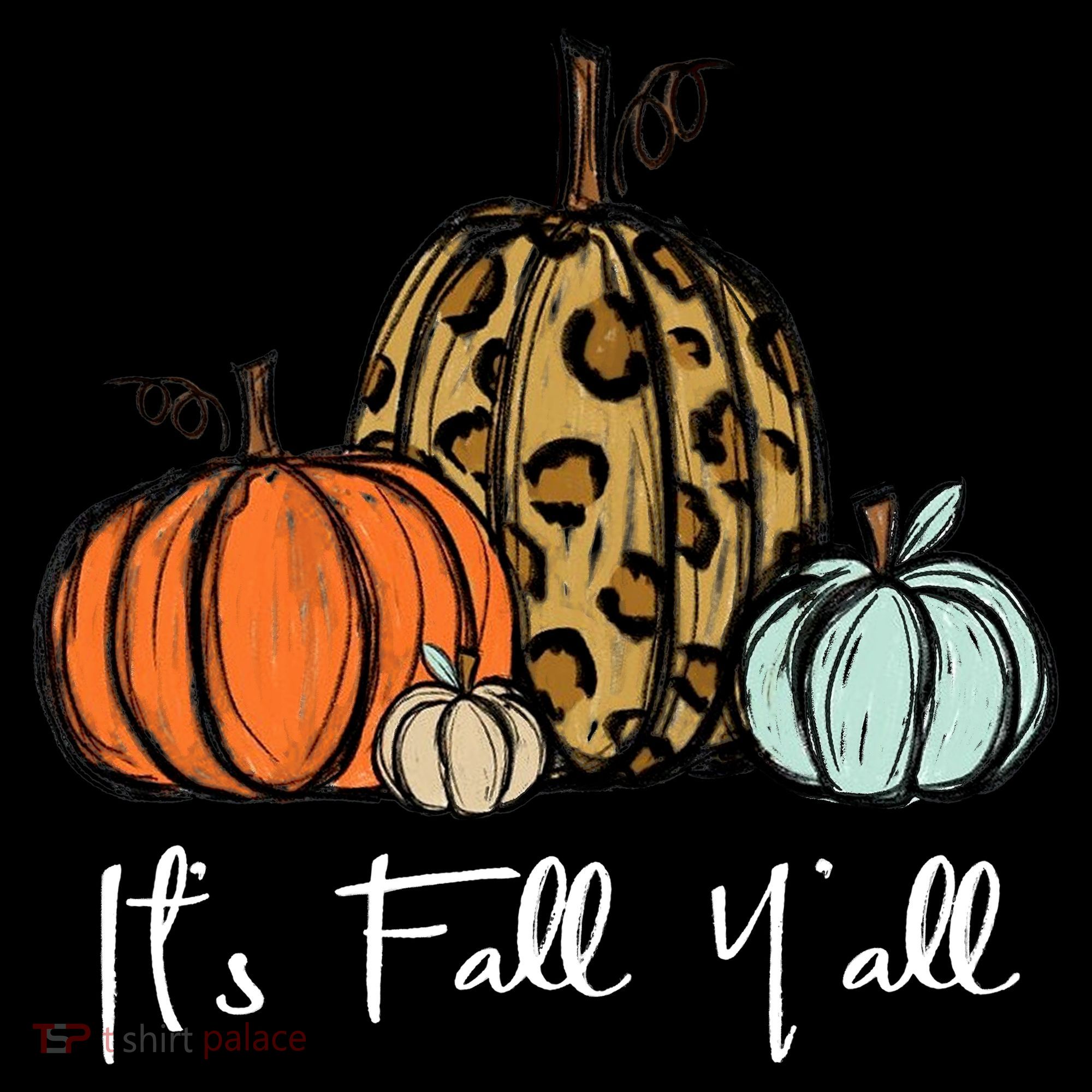 Its Fall Yall Graphic Shirt Women Thanksgiving Pumpkin Splicing Sleeve Fall Women's Hoodie