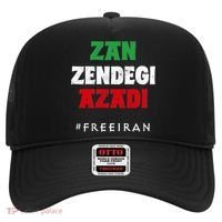 Iranian Flag ZAN ZENDEGI AZADI Support Iranian Women Protest Hat thumb 0