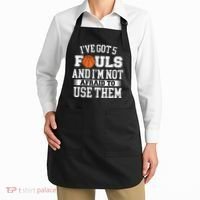 IVe Got 5 Fouls Basketball Player Ball Shooting Apron thumb 2