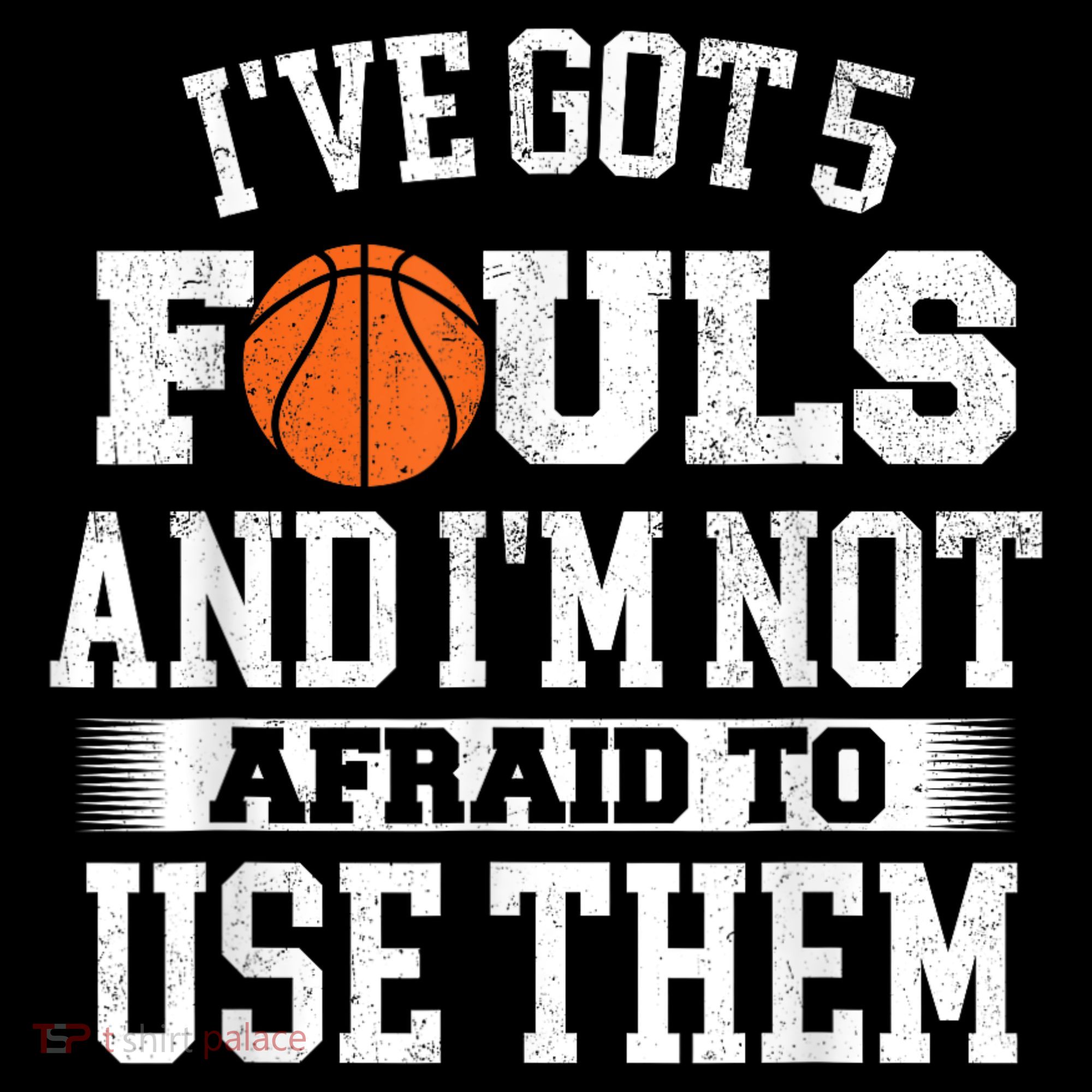 IVe Got 5 Fouls Basketball Player Ball Shooting Coffee Mug