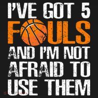 I’ve Got 5 Fouls And I’m Not Afraid To Use Them Basketball Coaster thumb 2