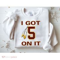 I Got 5 On It Washington Football Sweatshirt thumb 2