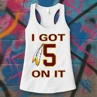I Got 5 On It Washington Football Women's Tank Top thumb 3