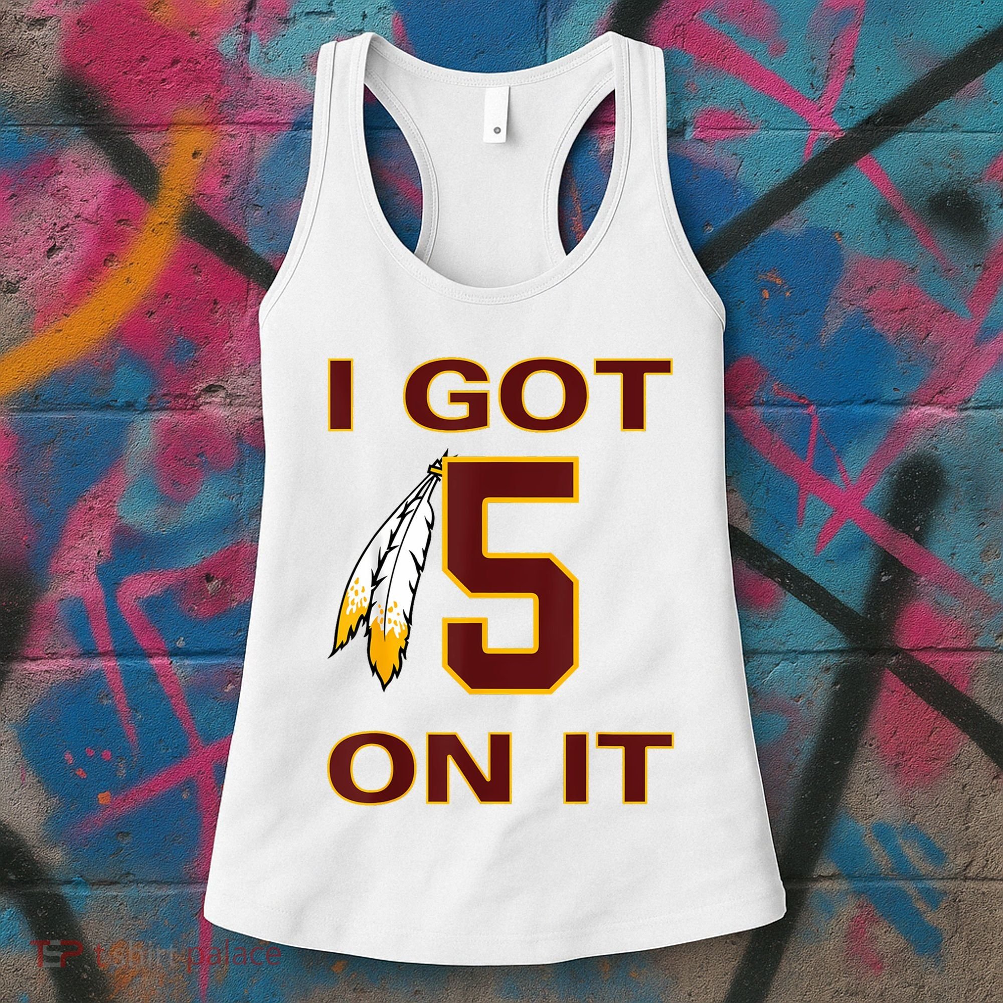 I Got 5 On It Washington Football Women's Tank Top