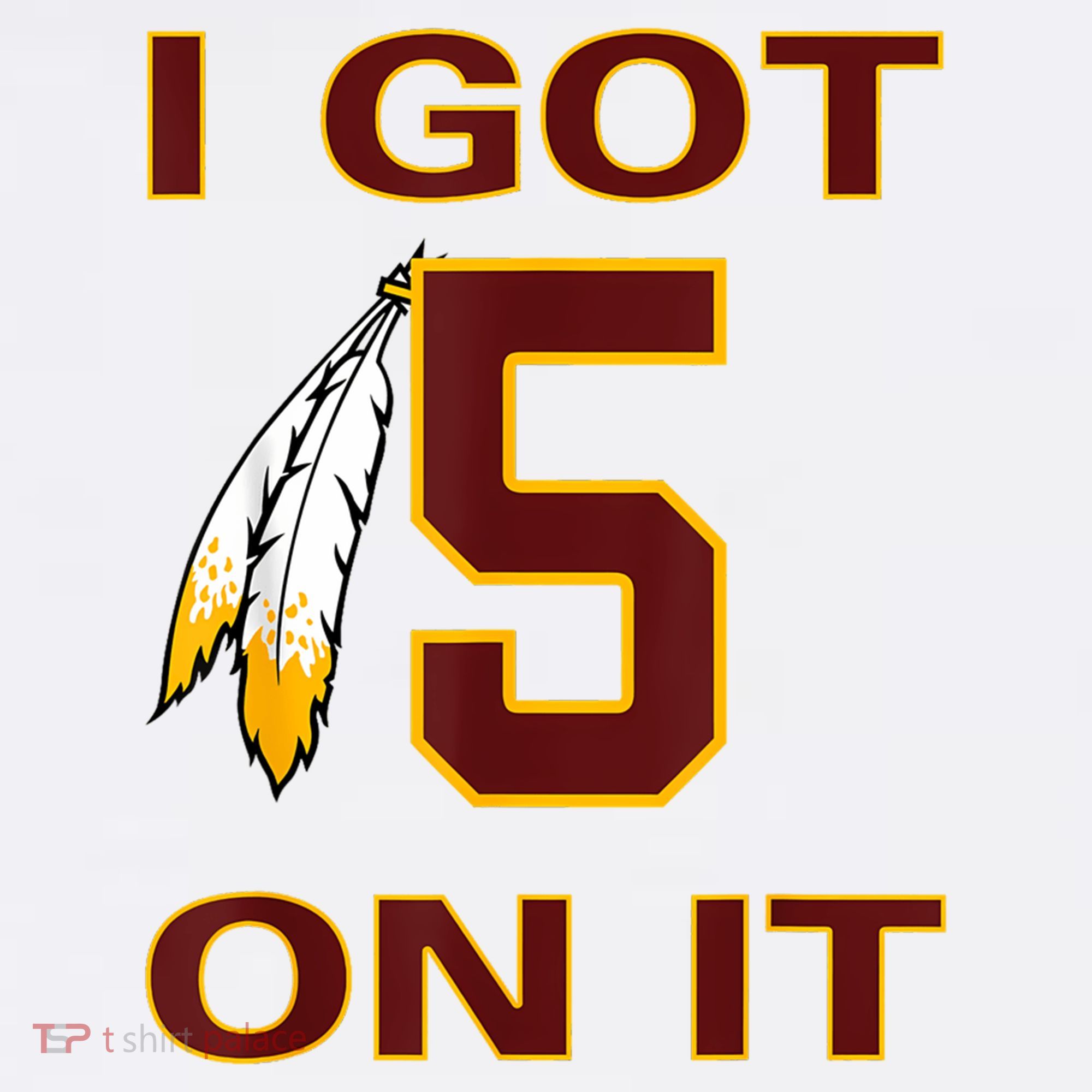 I Got 5 On It Washington Football Women's Tank Top