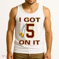 I Got 5 On It Washington Football Tank Top thumb 3