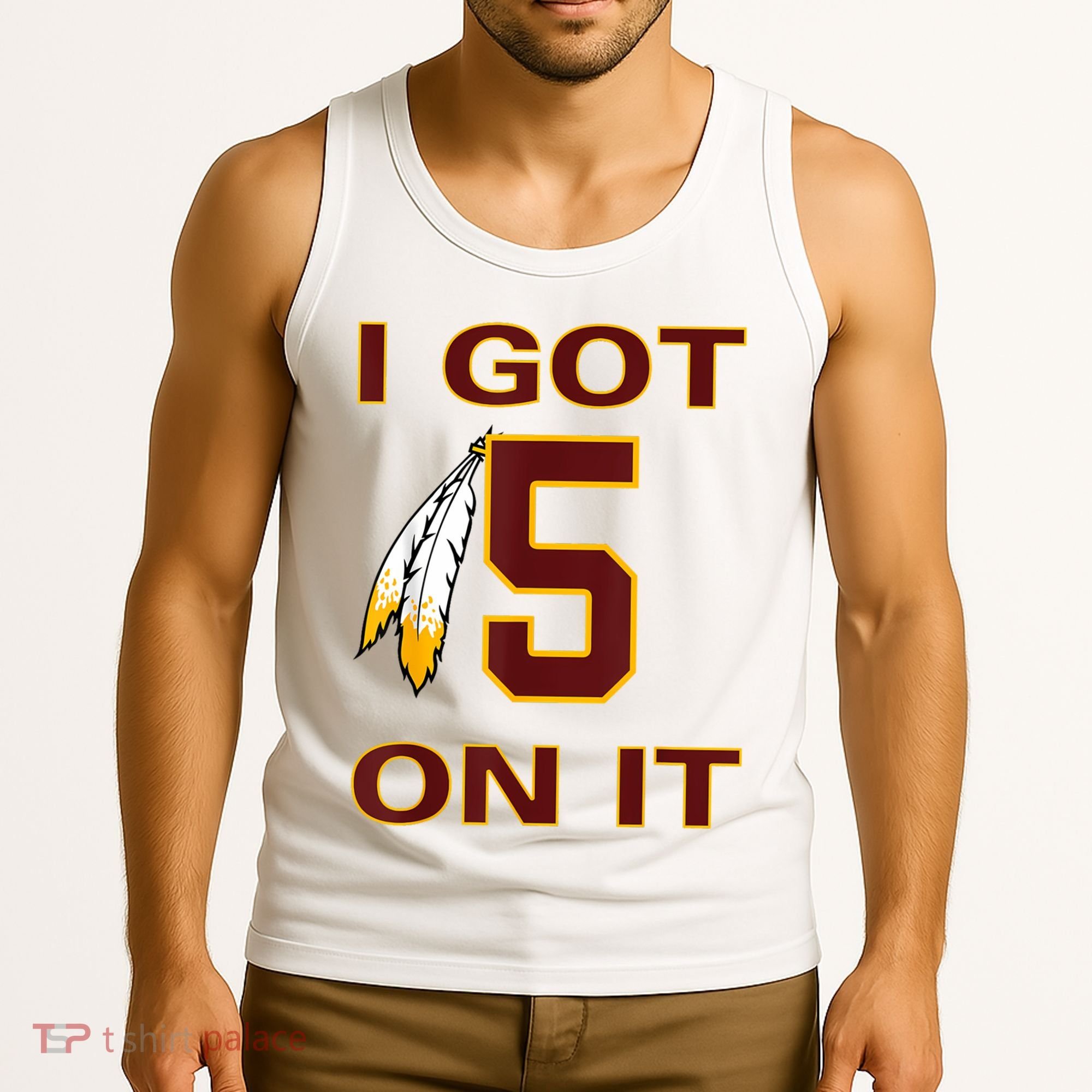 I Got 5 On It Washington Football Tank Top