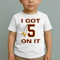 I Got 5 On It Washington Football Toddler T-Shirt thumb 2