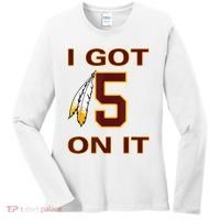 I Got 5 On It Washington Football Women's Long Sleeve Shirt thumb 0