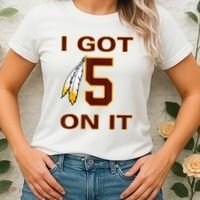 I Got 5 On It Washington Football Women's T-Shirt thumb 2