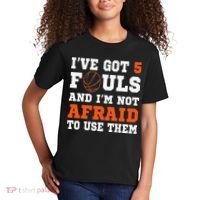 I've got 5 Fouls and I'm not afraid to use them Basketballer Kids T-Shirt thumb 2
