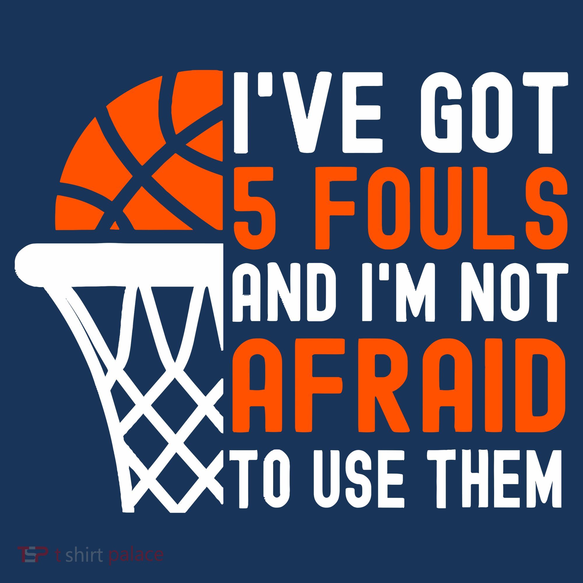 I’Ve Got 5 Fouls And I’M Not Afraid To Use Them Basketball Women's Hoodie