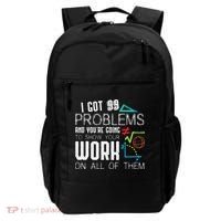 I Got 99 Problems Show Your Work Funny Tutor Math Teacher Backpack thumb 0