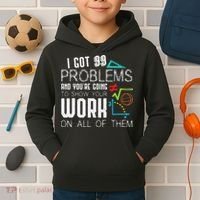 I Got 99 Problems Show Your Work Funny Tutor Math Teacher Kids Hoodie thumb 2