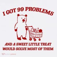 I Got 99 Problems And A Sweet Little Treat Would Solve Most Of Them Women's Hoodie thumb 2