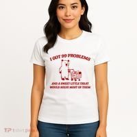 I Got 99 Problems And A Sweet Little Treat Would Solve Most Of Them Women's T-Shirt thumb 4