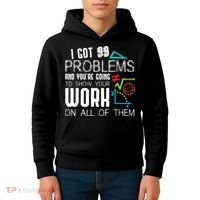 I Got 99 Problems Show Your Work Funny Tutor Math Teacher Kids Hoodie thumb 4