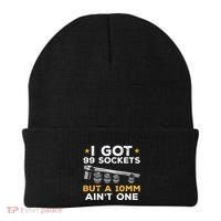 I Got 99 Sockets 10mm Aint One Funny Car Mechanic Garage Beanie thumb 0