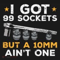I Got 99 Sockets 10mm Aint One Funny Car Mechanic Garage Women's Hoodie thumb 2
