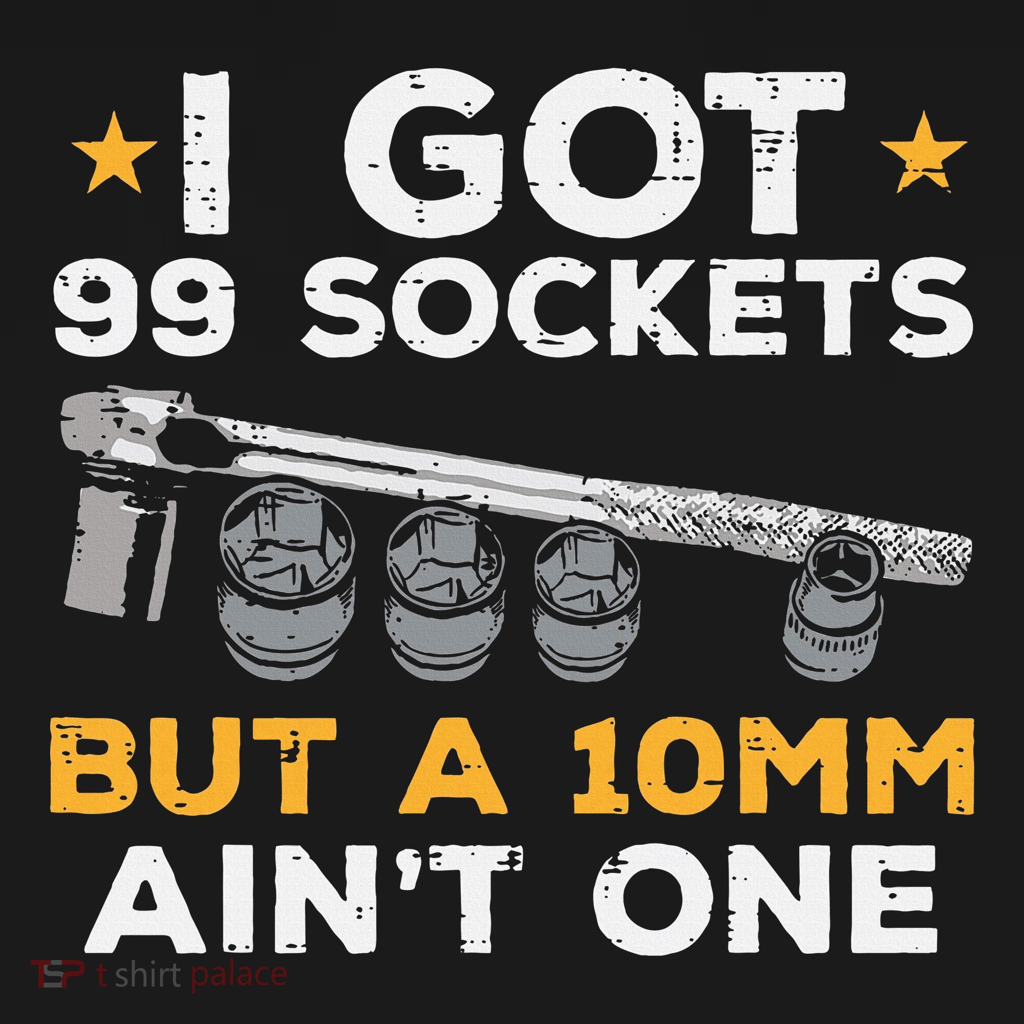 I Got 99 Sockets 10mm Aint One Funny Car Mechanic Garage Women's Tank Top