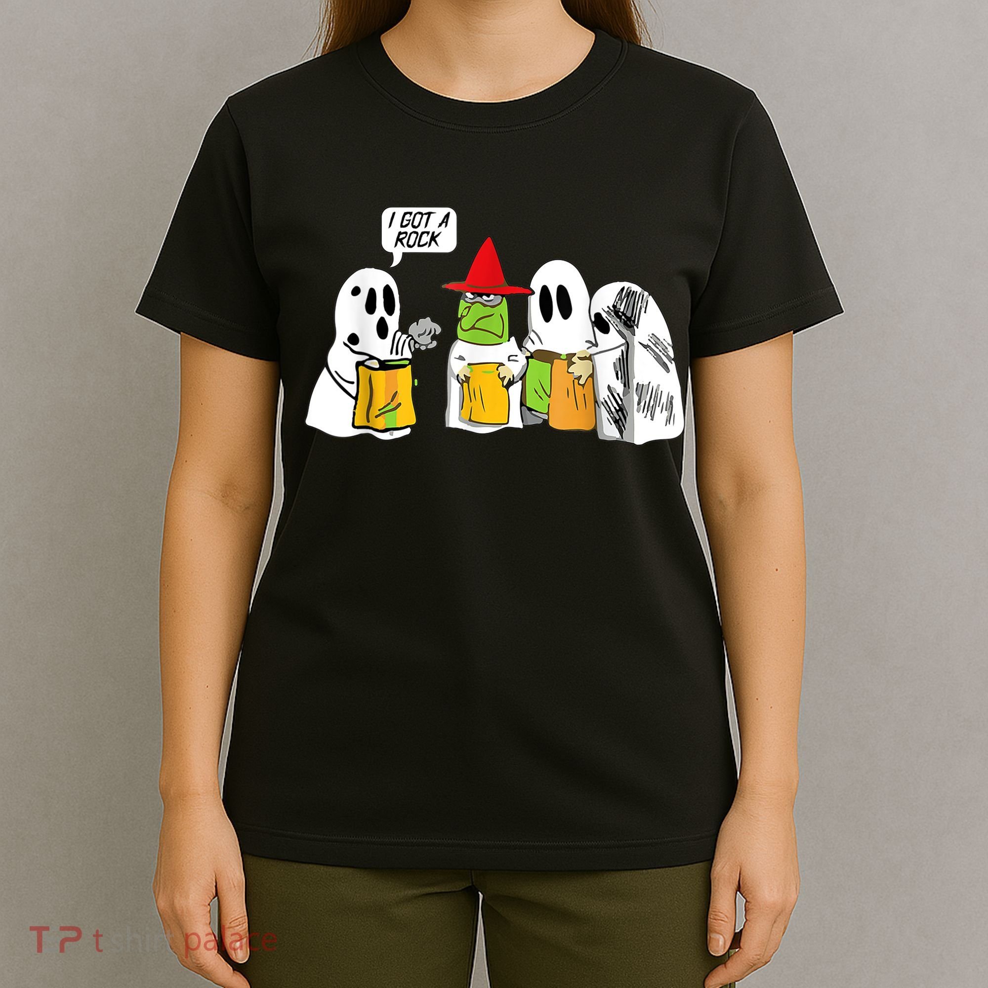 I Got A Rock Ghost, Halloween Party T-Shirt