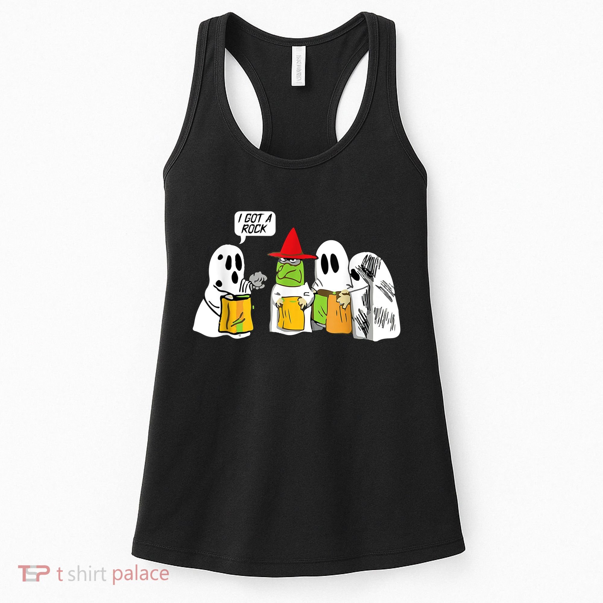I Got A Rock Ghost, Halloween Party Women's Tank Top