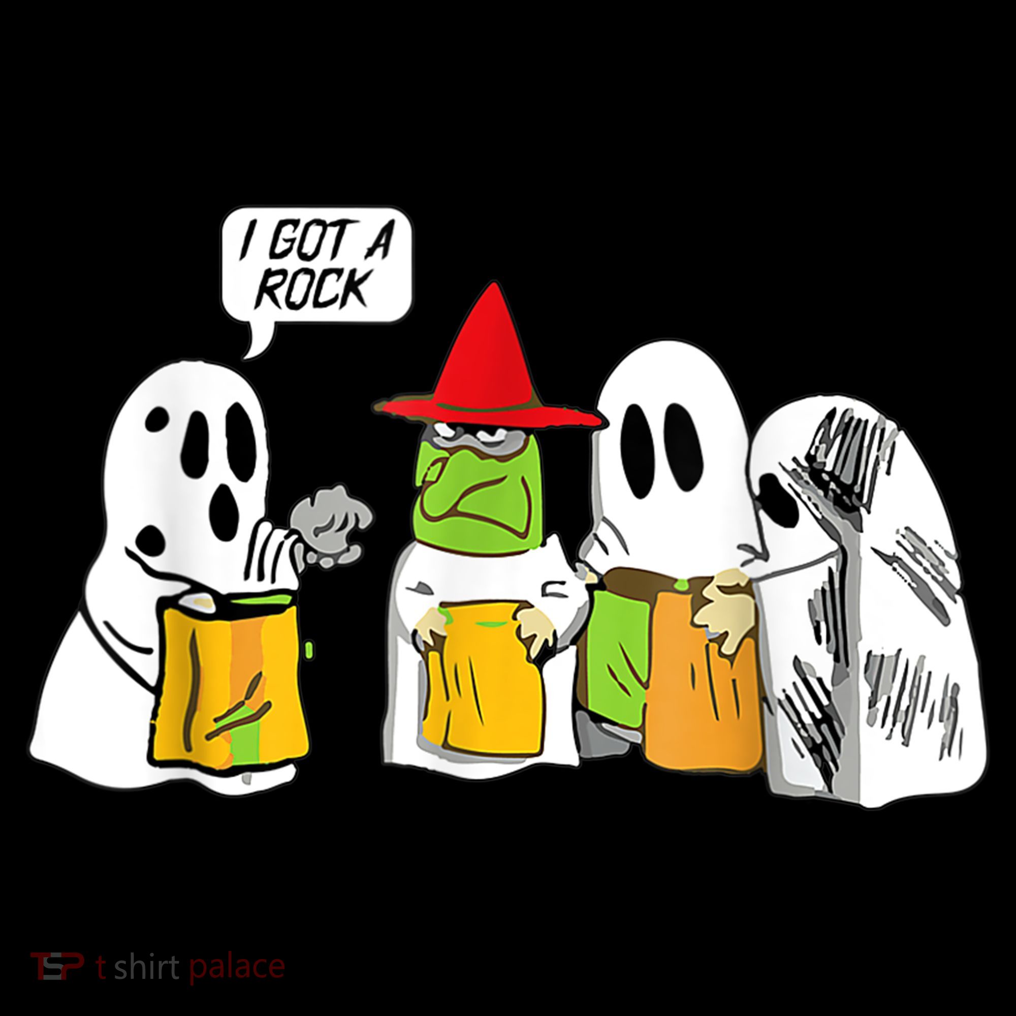 I Got A Rock Ghost, Halloween Party Women's Tank Top