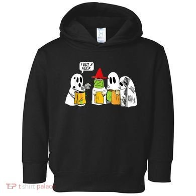 I Got A Rock Ghost, Halloween Party Toddler Hoodie