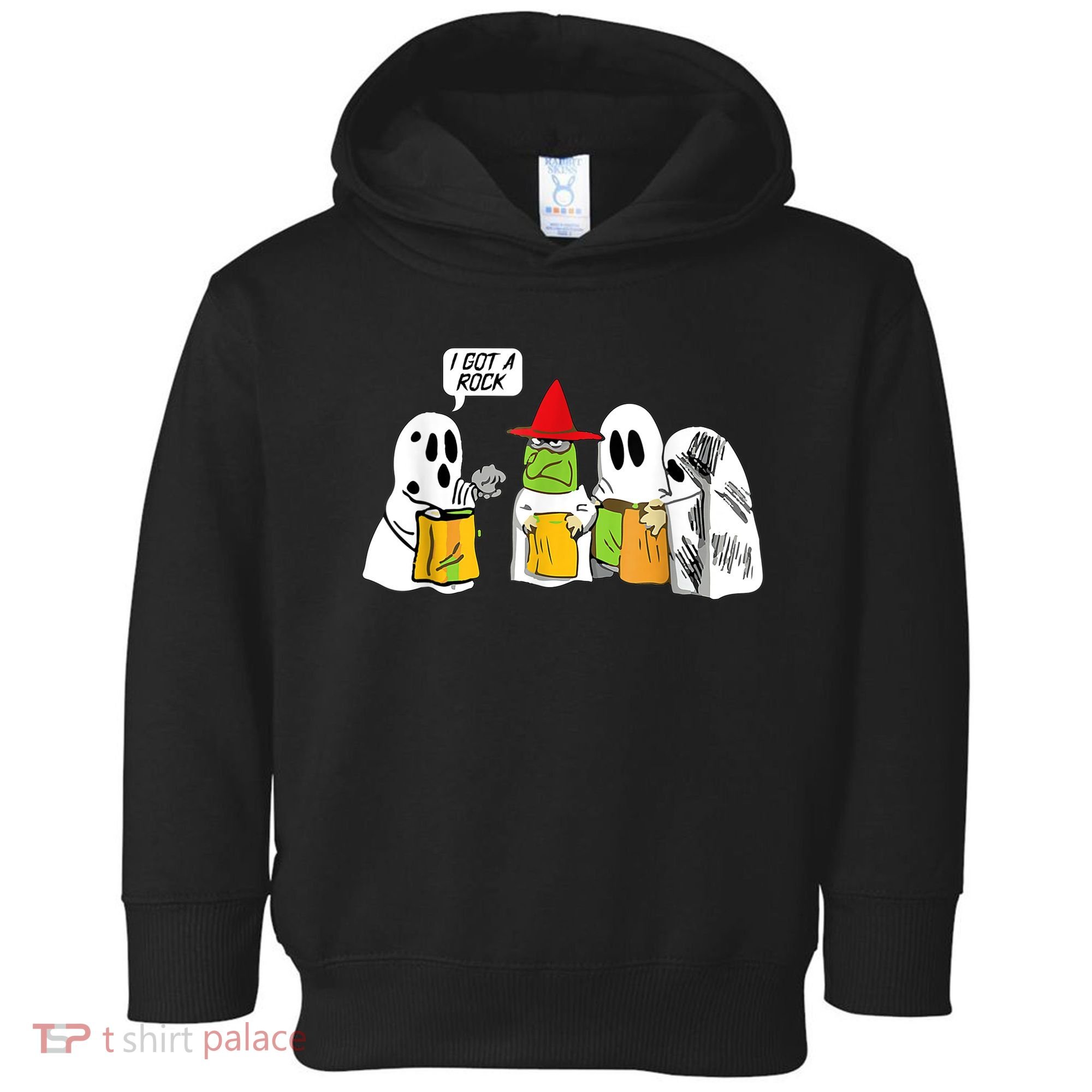 I Got A Rock Ghost, Halloween Party Toddler Hoodie