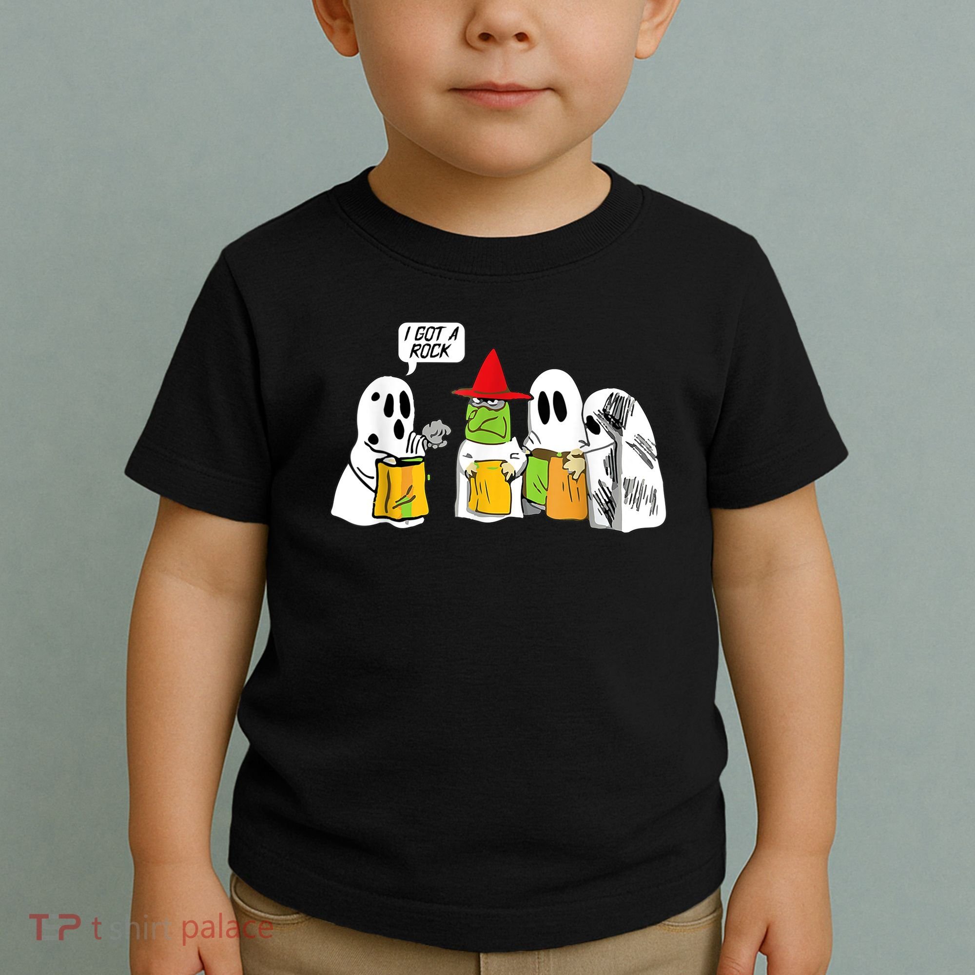 I Got A Rock Ghost, Halloween Party Toddler T-Shirt