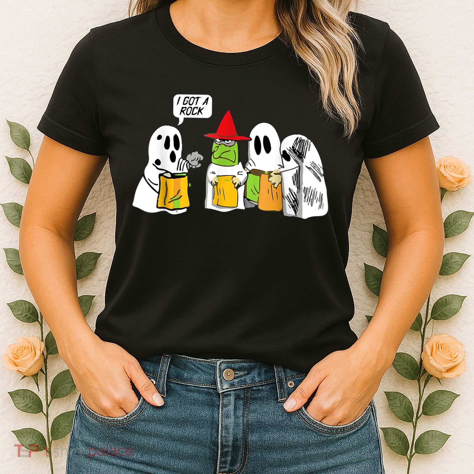 I Got A Rock Ghost, Halloween Party Women's T-Shirt