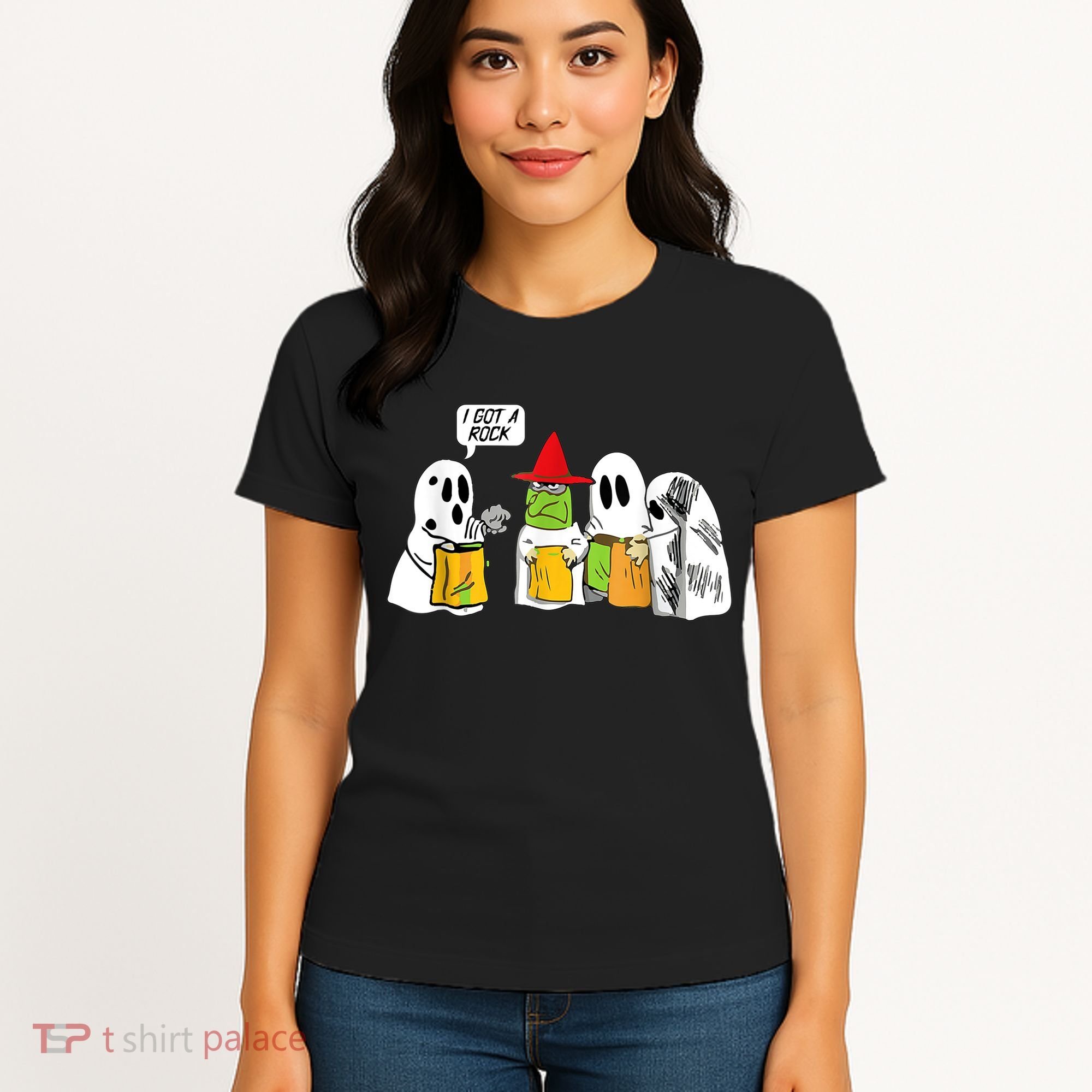 I Got A Rock Ghost, Halloween Party Women's T-Shirt