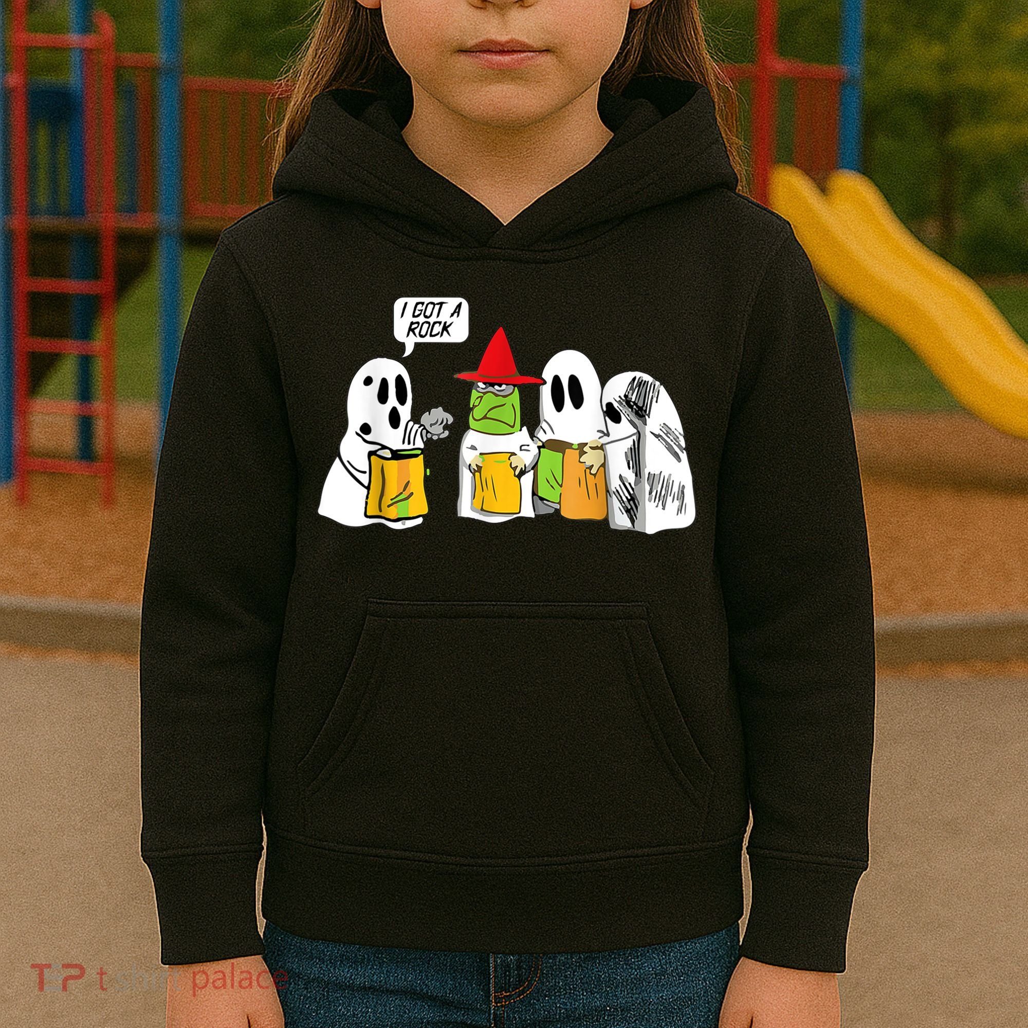 I Got A Rock Ghost, Halloween Party Kids Hoodie