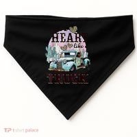 I Got A Heart Like A Truck Runs On Dreams USA-Made Doggie Bandana thumb 0