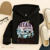 I Got A Heart Like A Truck Runs On Dreams Hoodie thumb 4