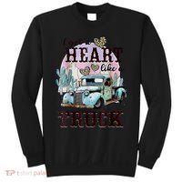 I Got A Heart Like A Truck Runs On Dreams Sweatshirt thumb 0