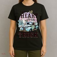 I Got A Heart Like A Truck Runs On Dreams T-Shirt thumb 4