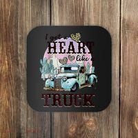 I Got A Heart Like A Truck Runs On Dreams Coaster thumb 0