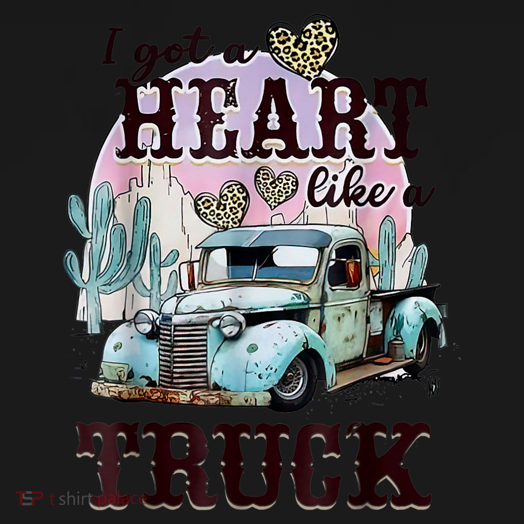 I Got A Heart Like A Truck Runs On Dreams Women's Hoodie