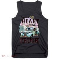 I Got A Heart Like A Truck Runs On Dreams Tank Top thumb 0