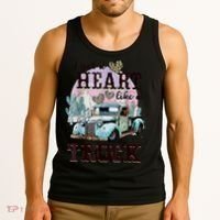 I Got A Heart Like A Truck Runs On Dreams Tank Top thumb 3