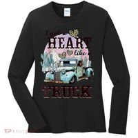 I Got A Heart Like A Truck Runs On Dreams Women's Long Sleeve Shirt thumb 0