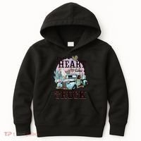 I Got A Heart Like A Truck Runs On Dreams Kids Hoodie thumb 0