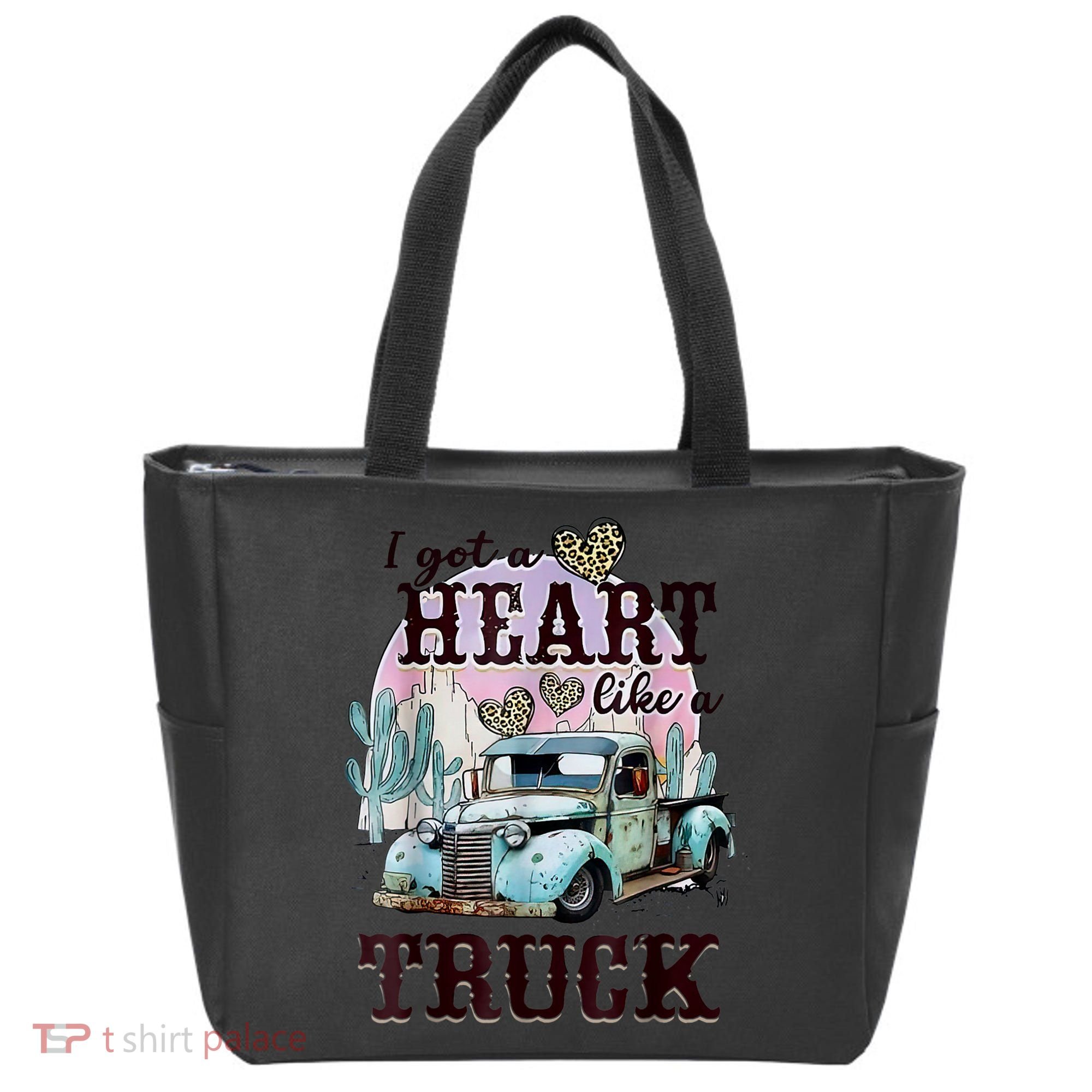 I Got A Heart Like A Truck Runs On Dreams Tote Bag