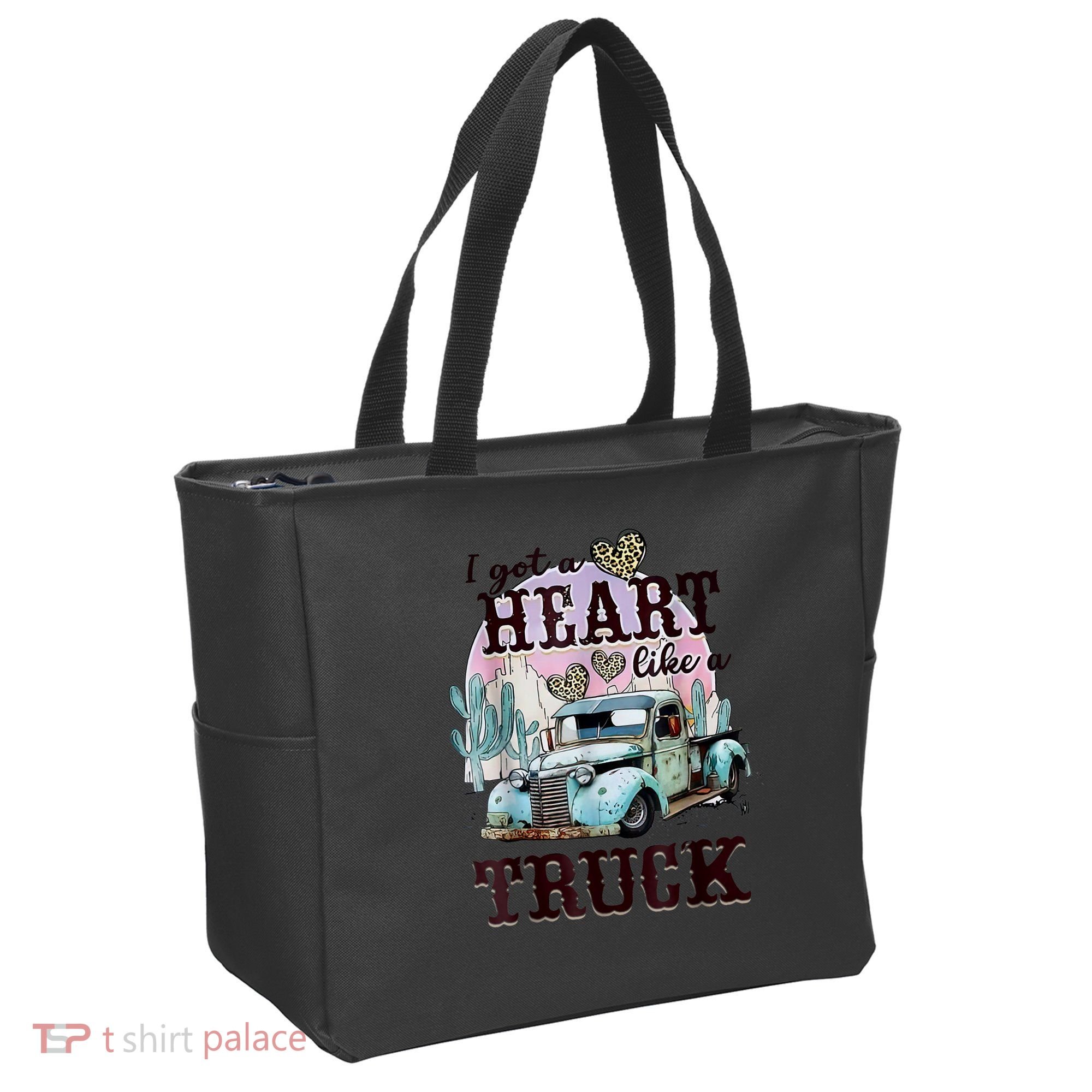 I Got A Heart Like A Truck Runs On Dreams Tote Bag