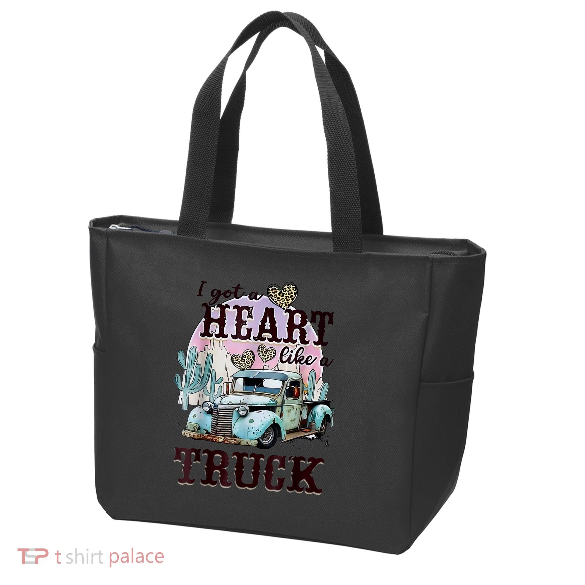 I Got A Heart Like A Truck Runs On Dreams Tote Bag